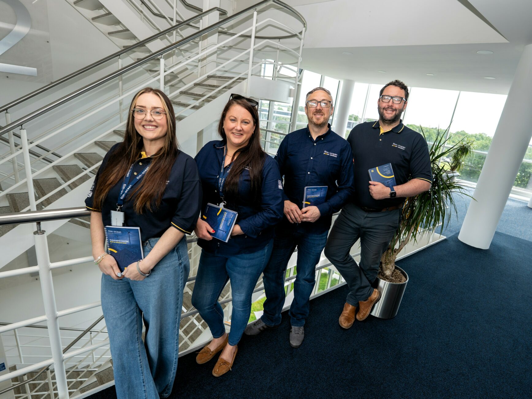 Film-Ocean team at Newcastle office