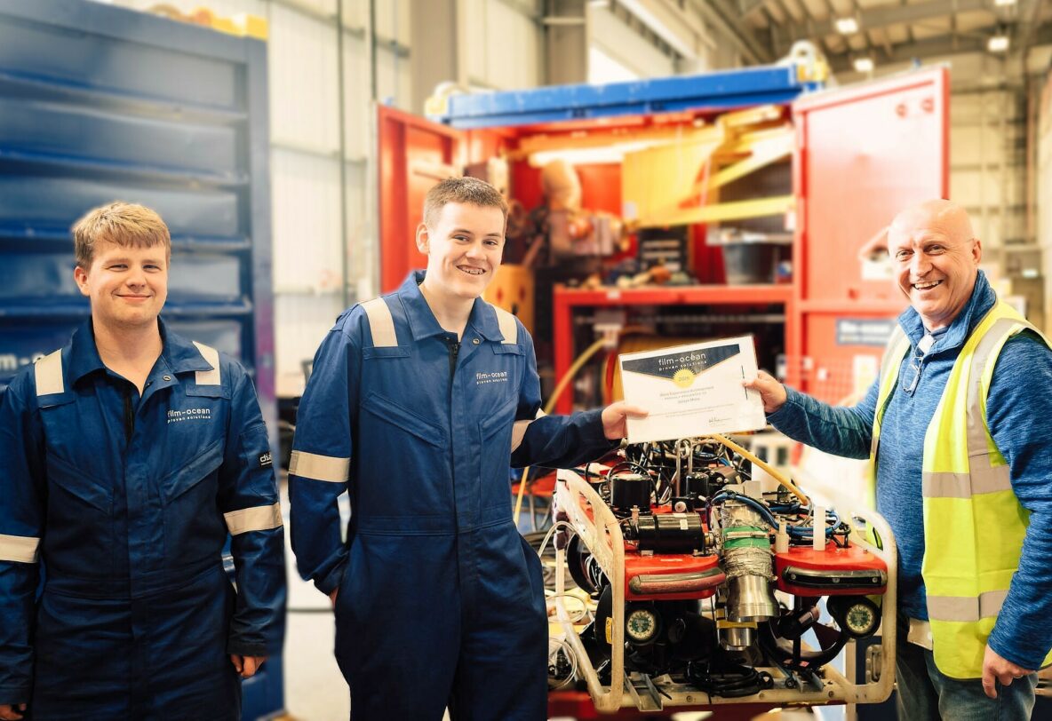 Supporting the next generation: Jordan's work experience at Film-Ocean