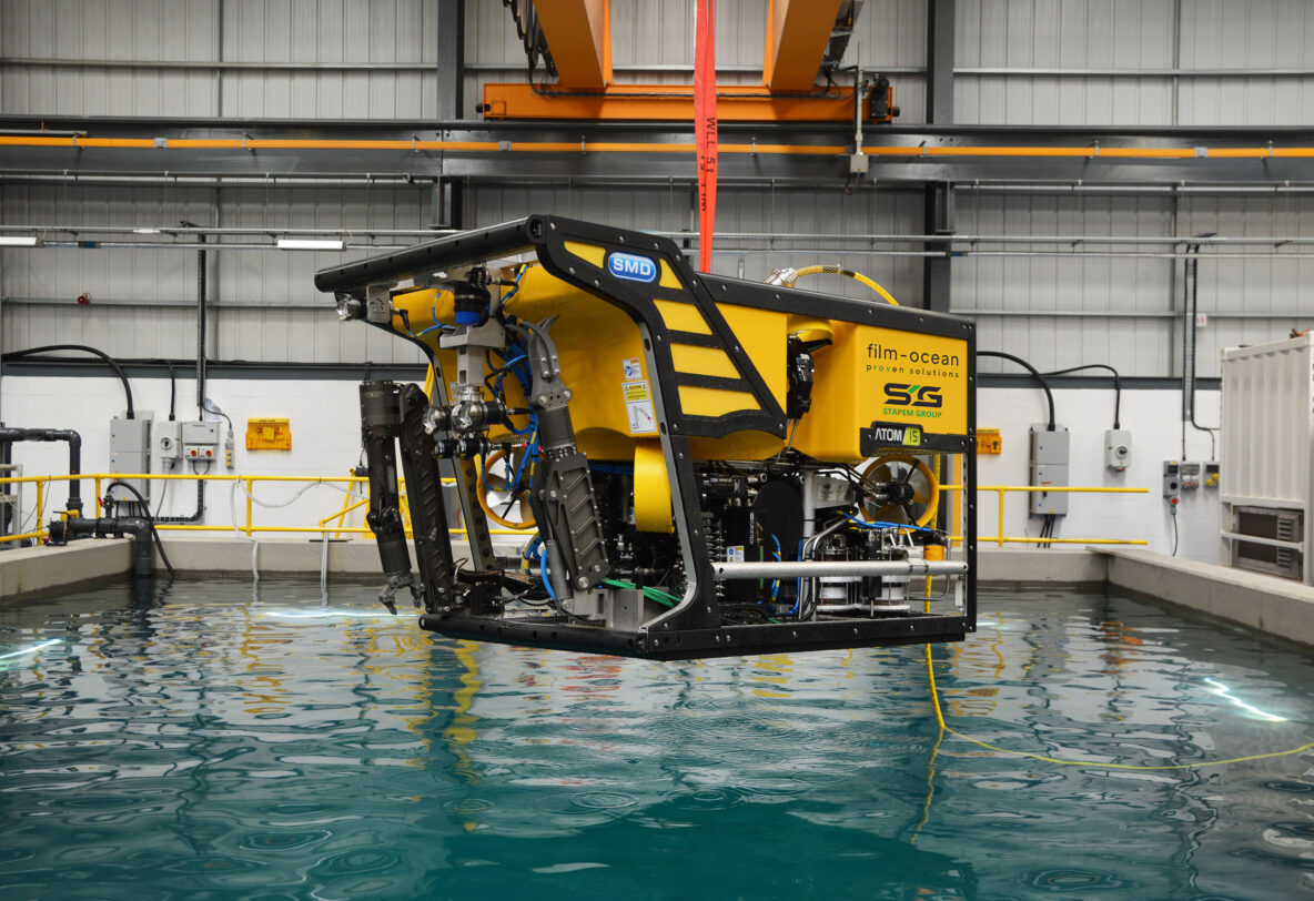 Film-Ocean completes major fleet investment with delivery of new SMD Atom ROV